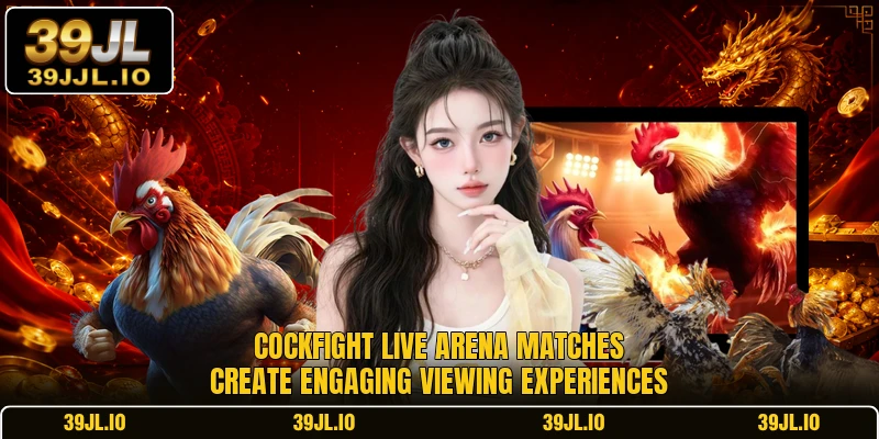 Cockfight live arena matches create engaging viewing experiences
