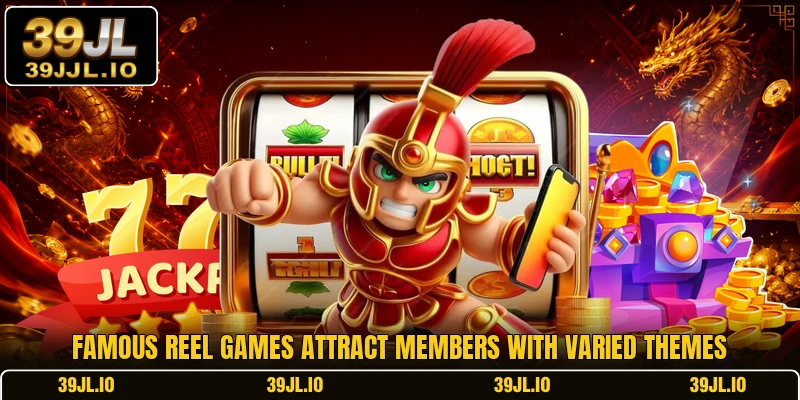 Famous reel games attract members with varied themes