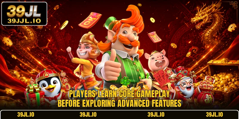 Players learn core gameplay before exploring advanced features