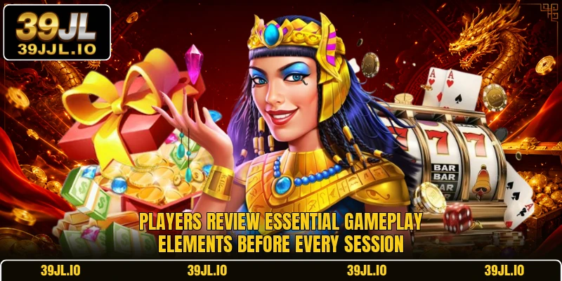 Players review essential gameplay elements before every session