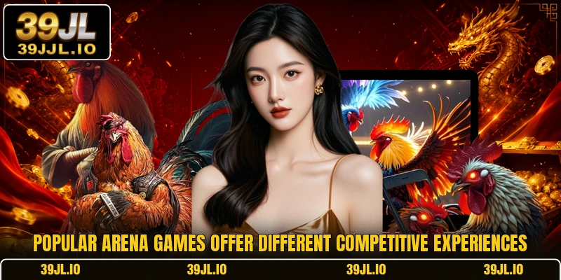 Popular arena games offer different competitive experiences