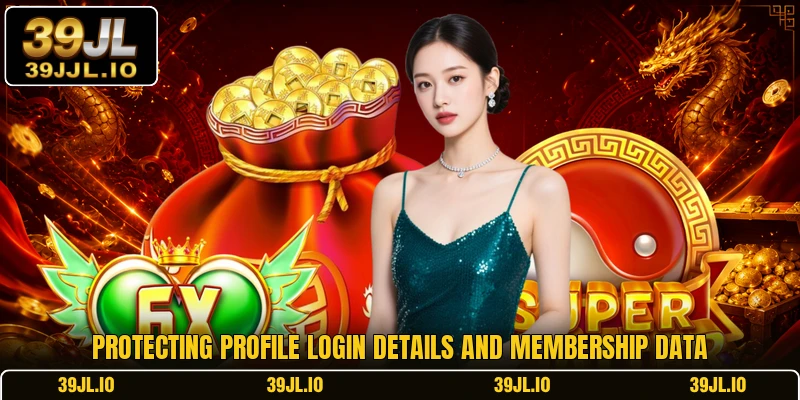 Protecting profile login details and membership data