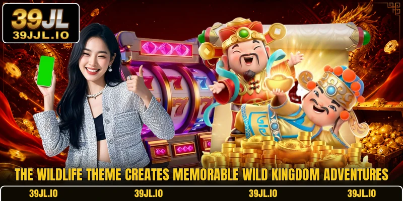 The wildlife theme creates memorable wild kingdom adventures